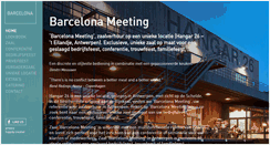 Desktop Screenshot of barcelona-meeting.be